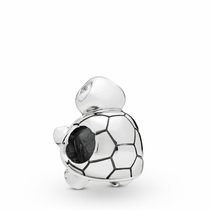 Pandora Bright-Eyed Turtle Charm NZ Sale, Sterling Silver (129753-TMH)